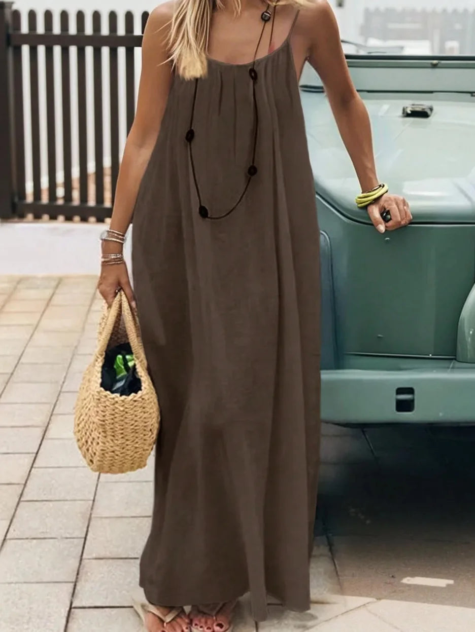 Serene Strapless Maxi Dress