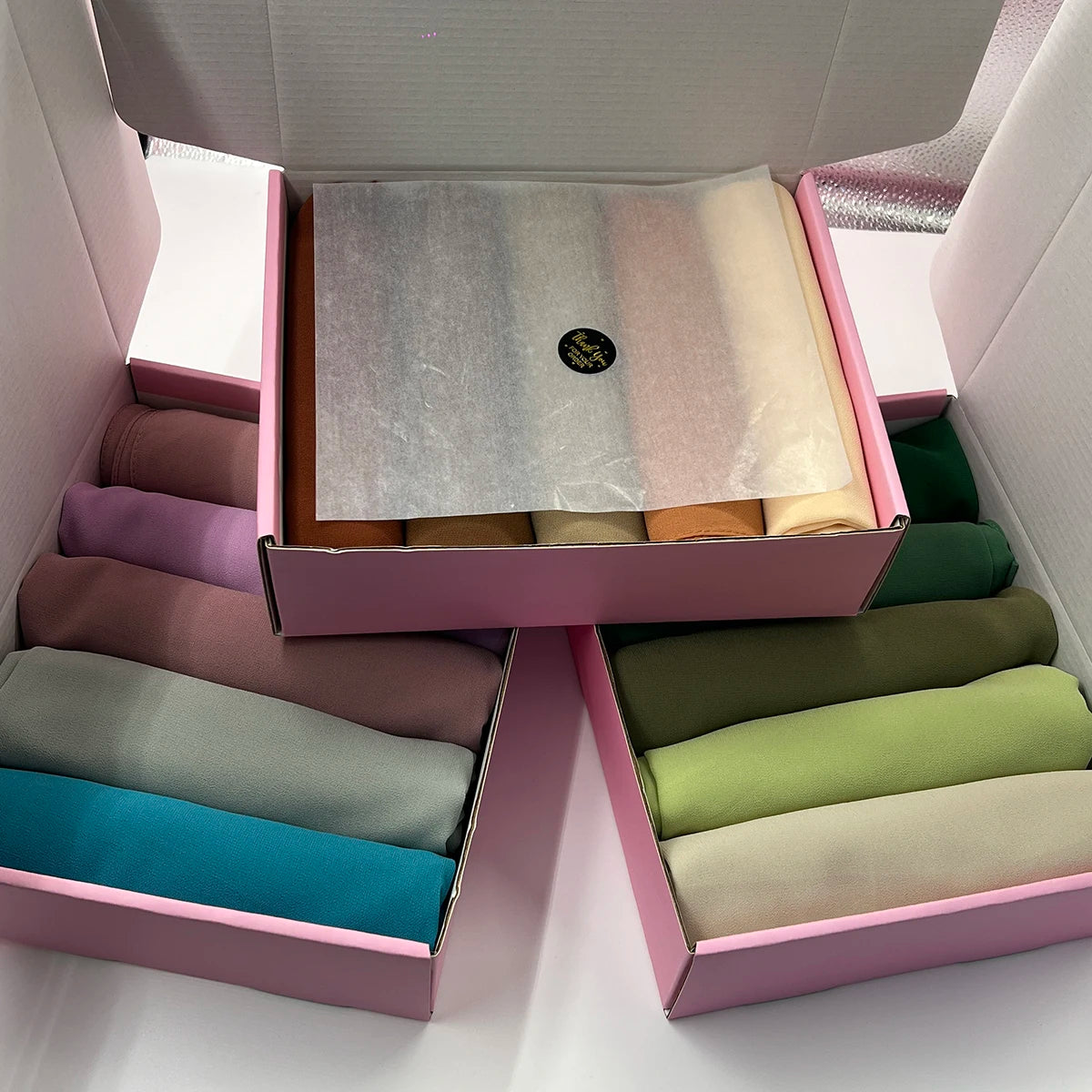 Bubble Chiffon Hijab – Elegant Lightweight Scarf | 86 Colors