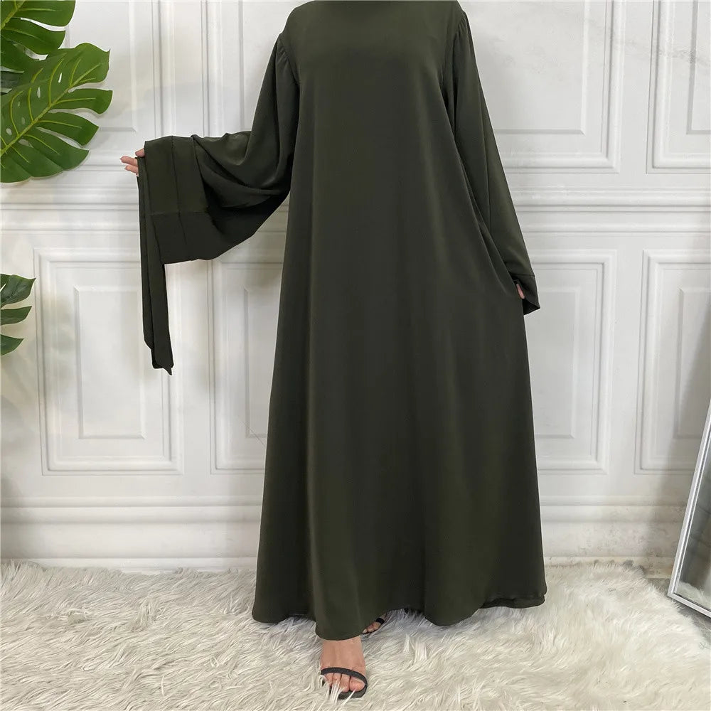 Modest Maxi Abaya Kaftan Robe