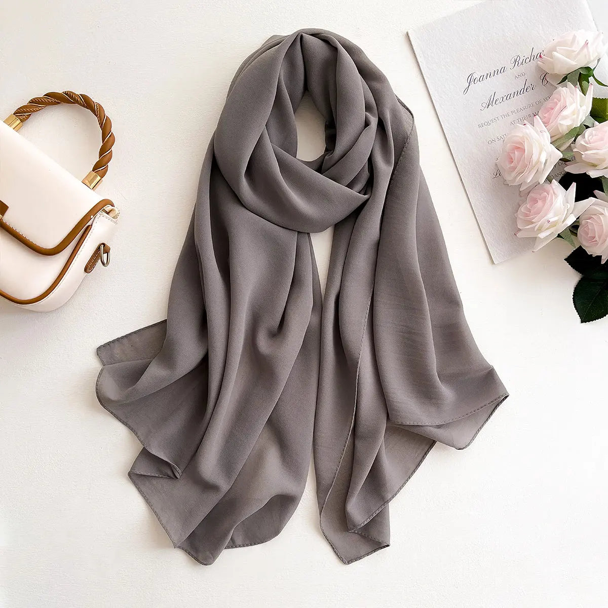 Everyday Jersey Hijab – Soft Stretch Headscarf | 70×180 cm