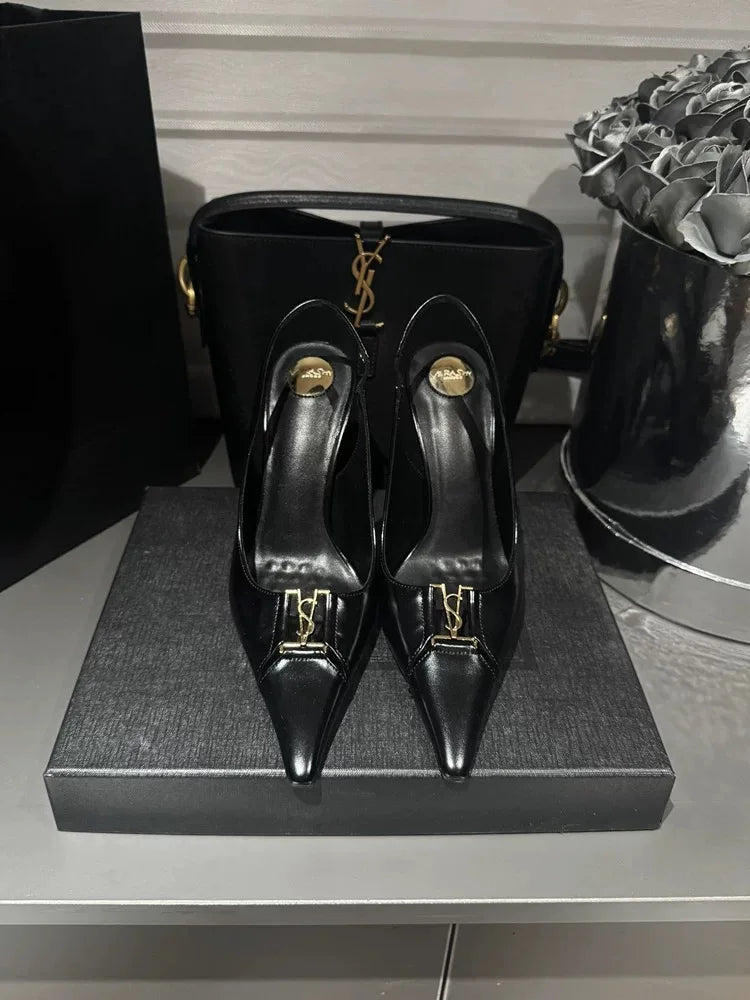 Elegant Slingback Stiletto Heels