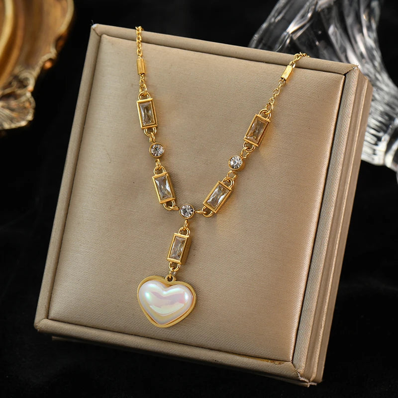 Gold Hollow Ball Pendant Choker Necklace