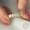 Golden Radiance Zircon Ring