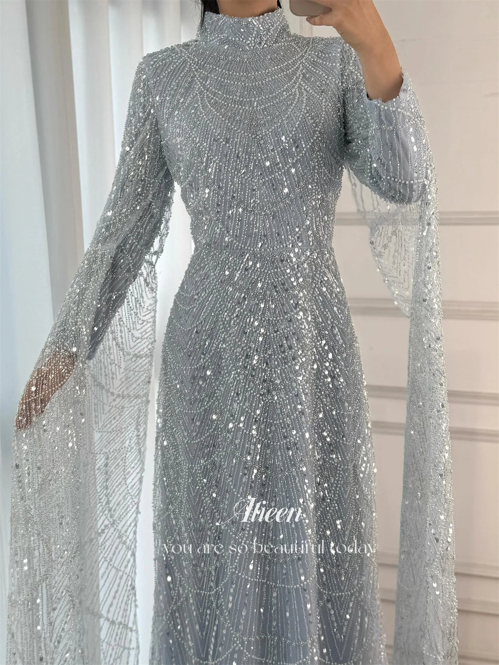 Starlight Sequin Evening Gown