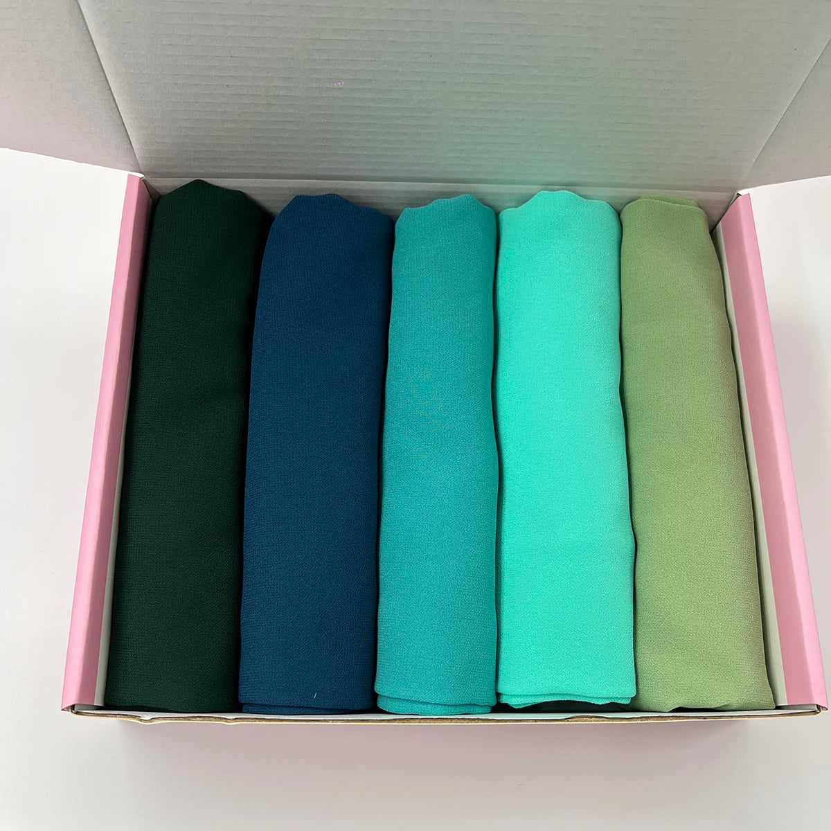 Bubble Chiffon Hijab – Elegant Lightweight Scarf | 86 Colors