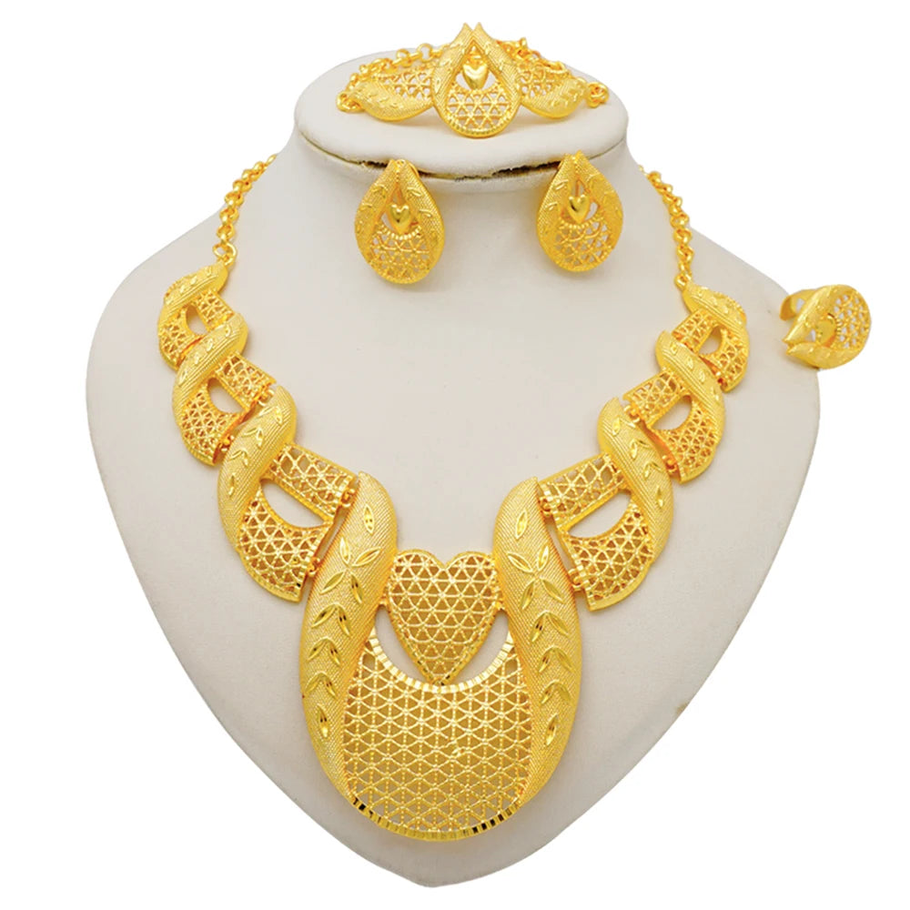 Luxury Crystal Jewelry Set