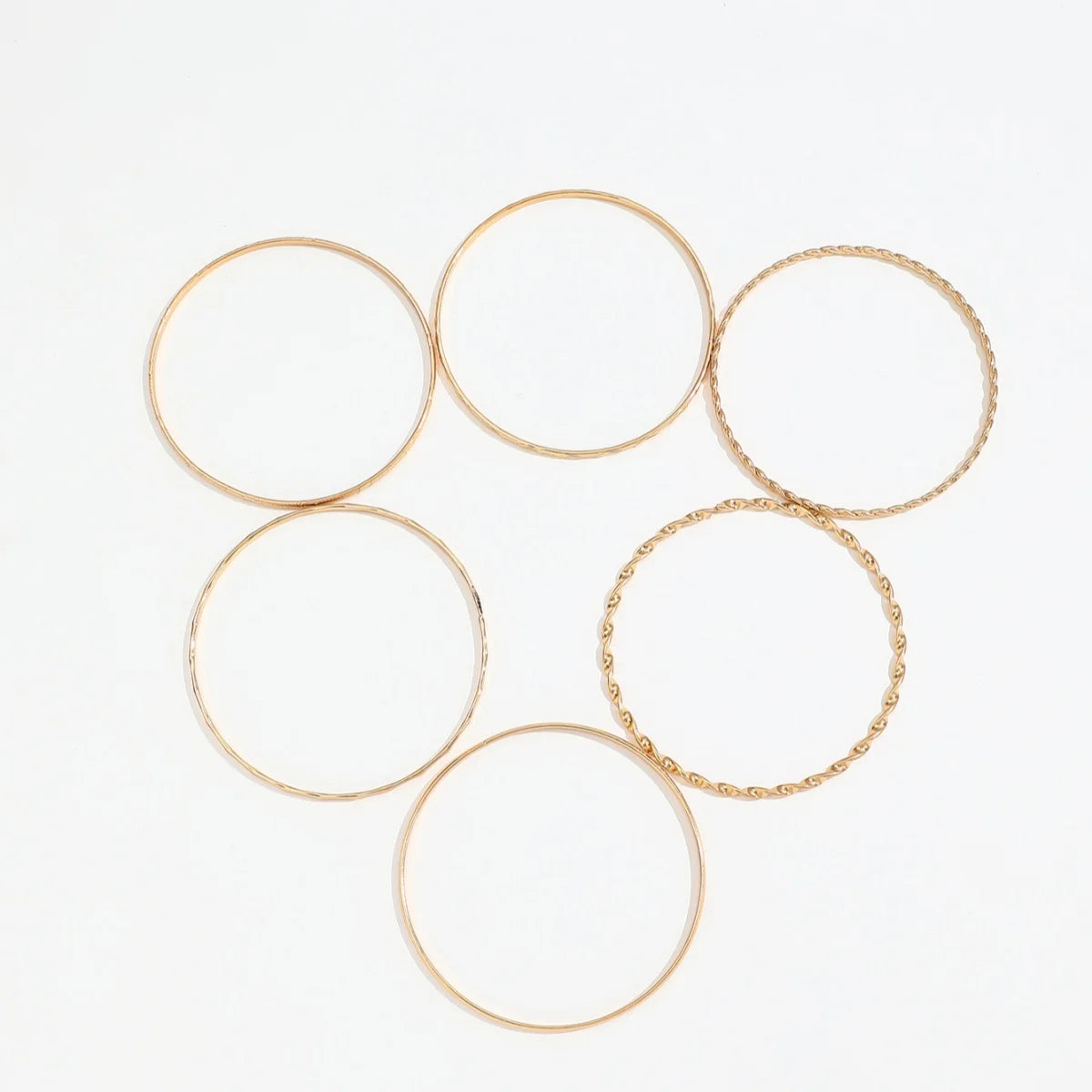 6Pcs/Set Vintage Elegance Bangle