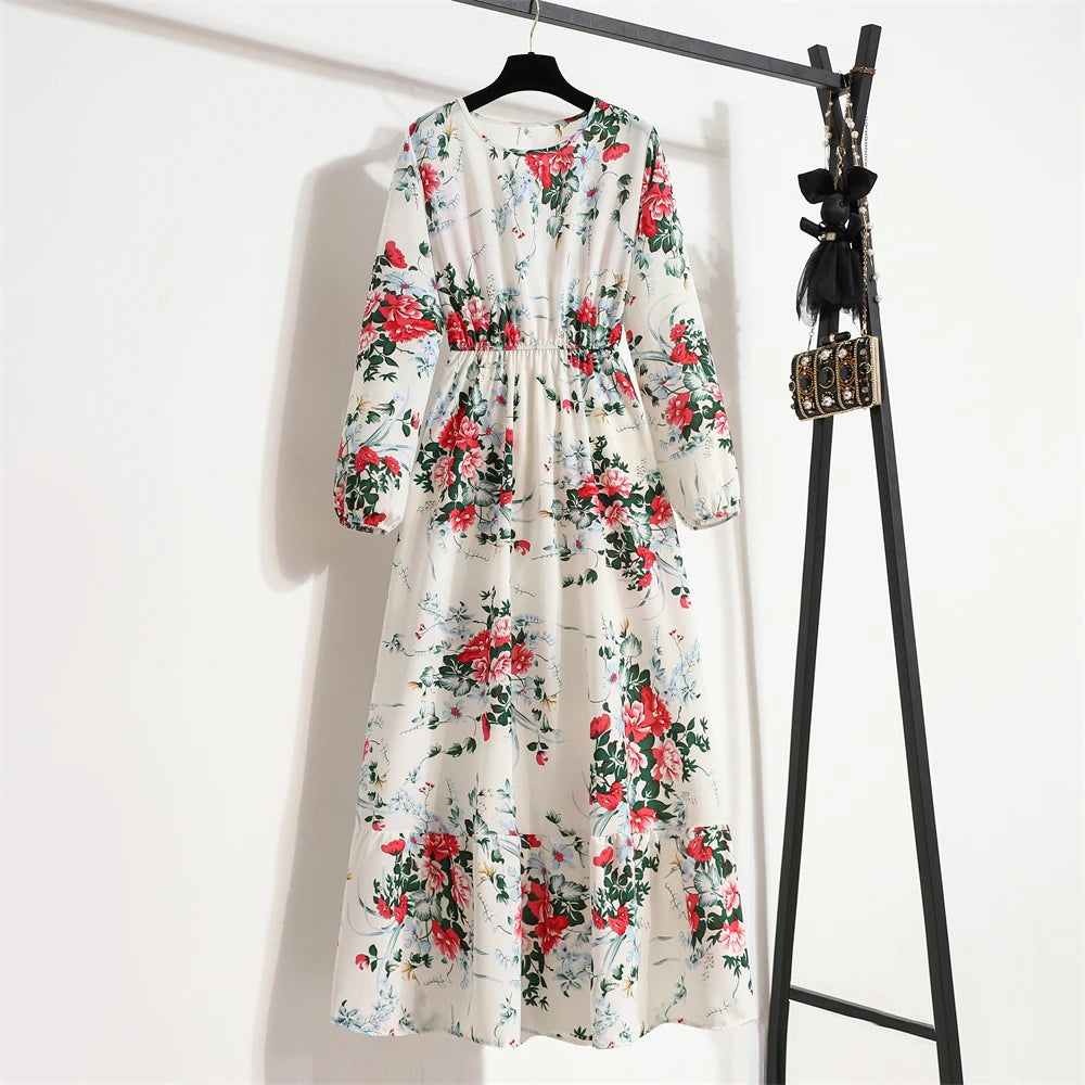 Boho Bloom Maxi Dress