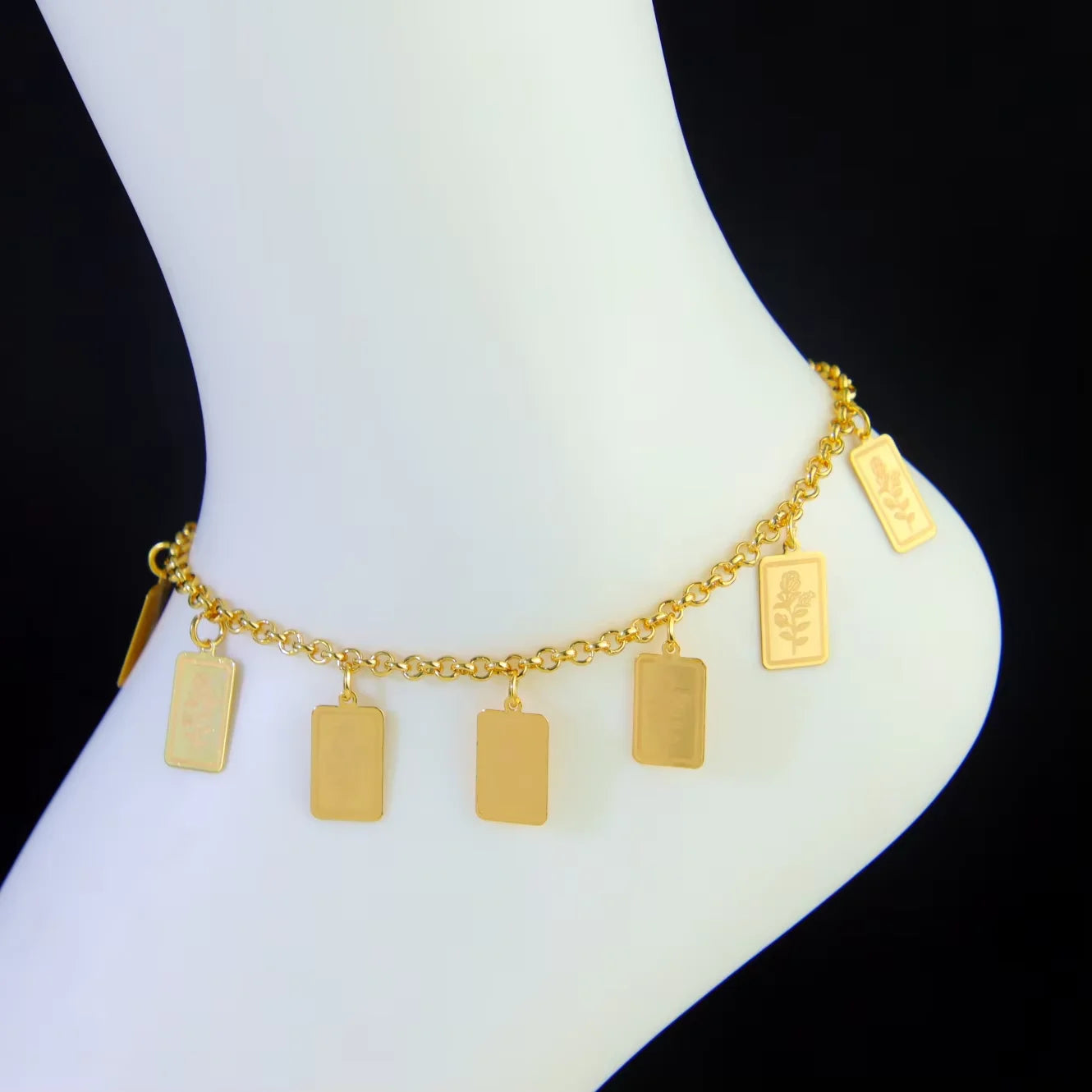 Dubai Gold Plated Ankle Bracelet