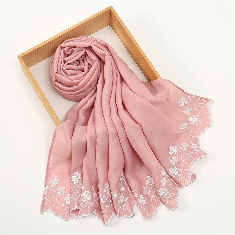 Soft Jersey Hijab – Lightweight Stretch Headscarf | 70×180 cm