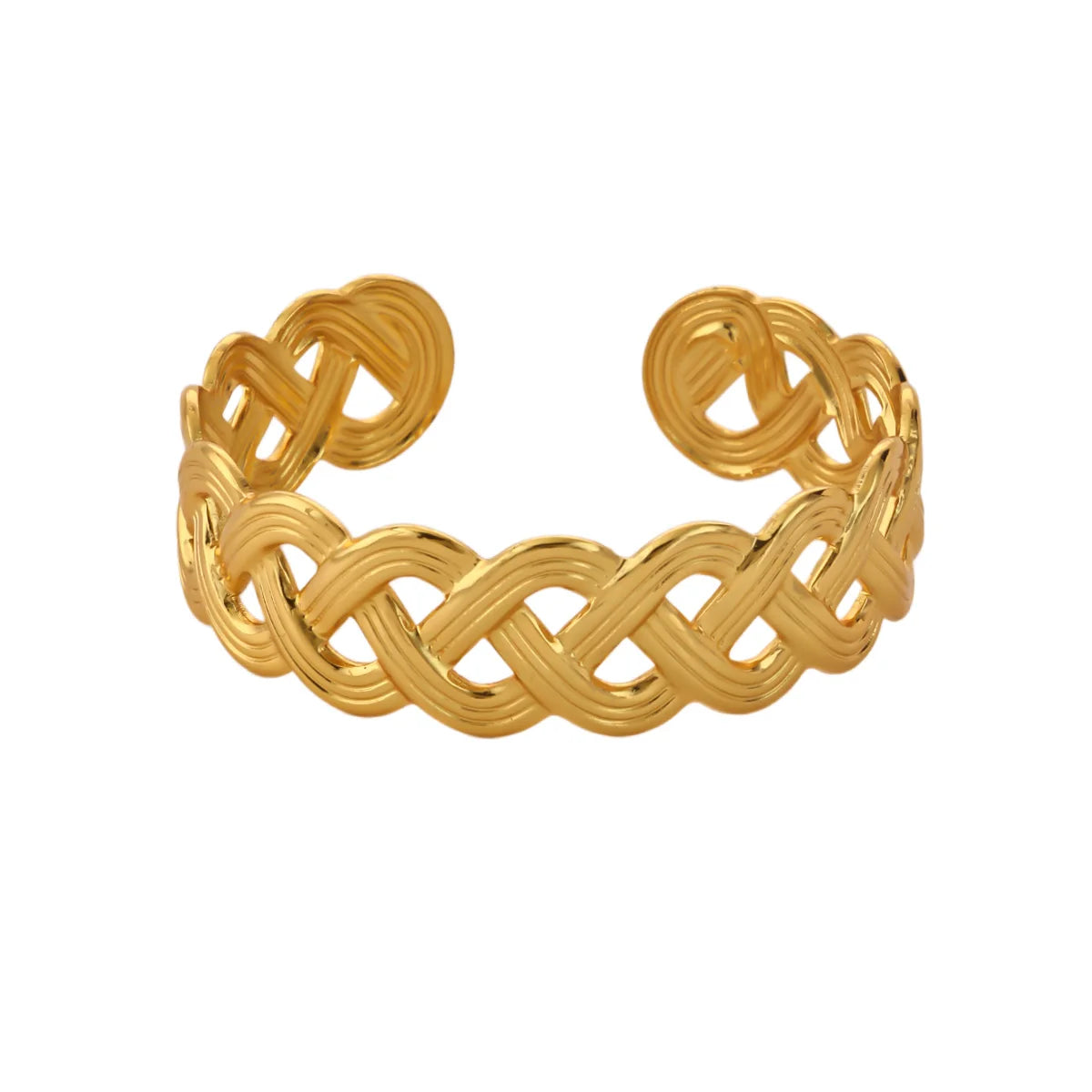 Geometric Bullet Stainless Steel Bangle