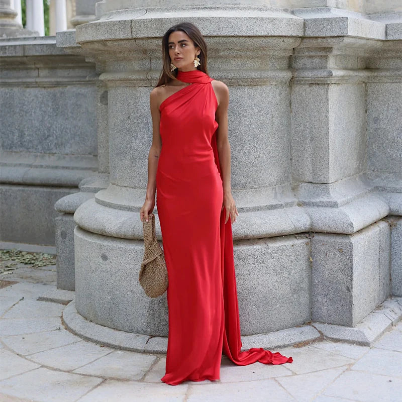 Ribbon Grace Maxi Dress