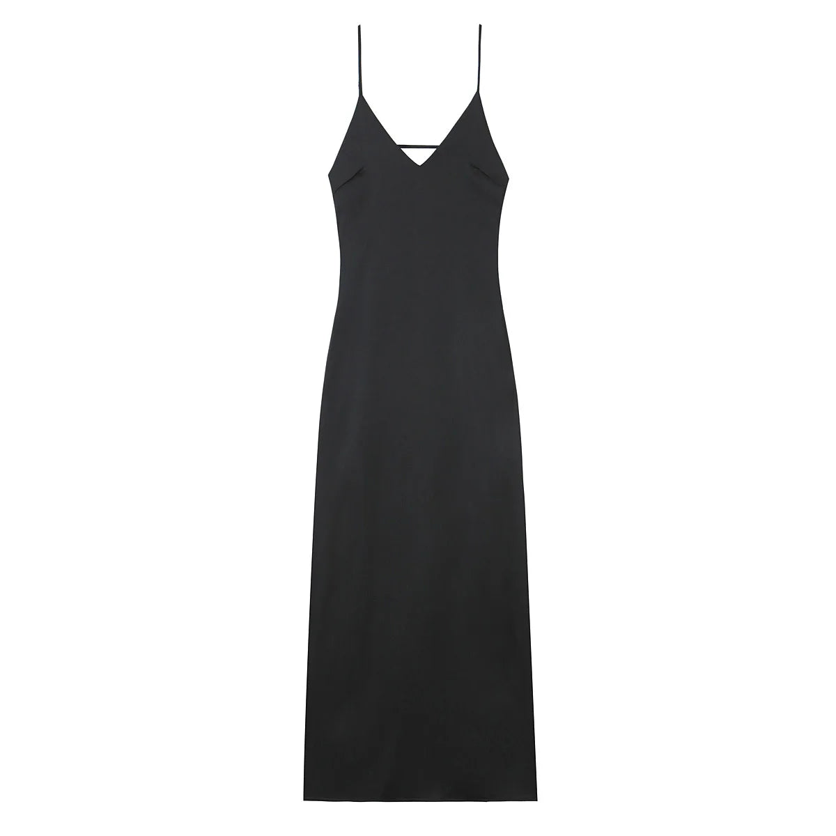 Backless Spaghetti Strap Maxi Dress