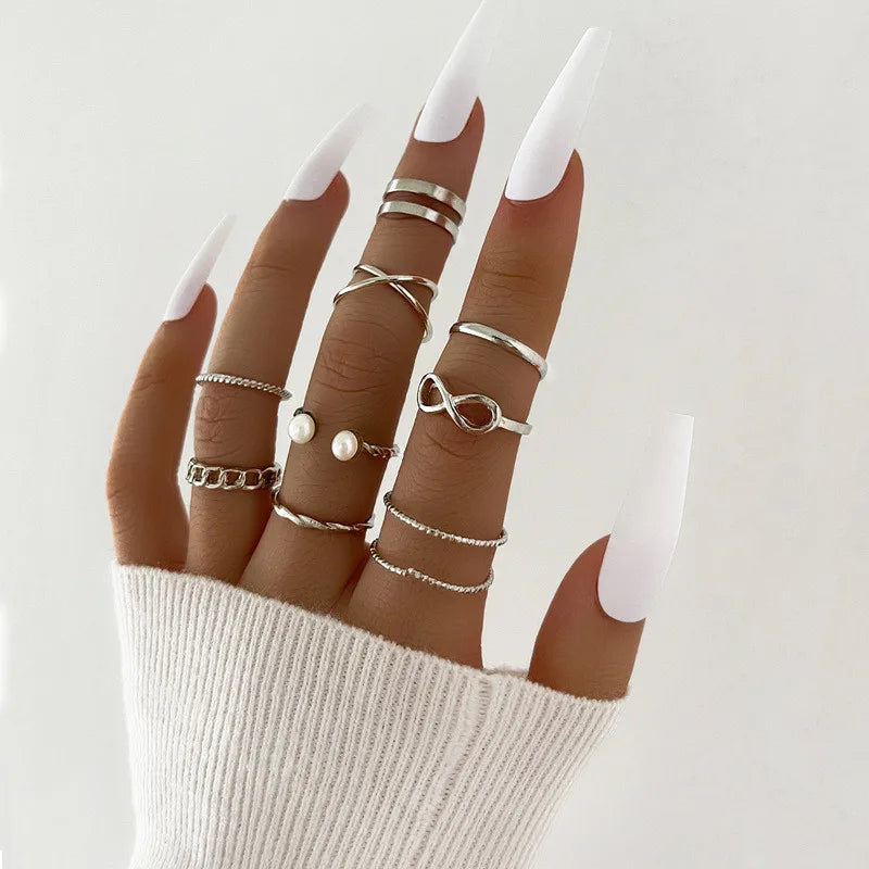Crystal Glow Gold Ring
