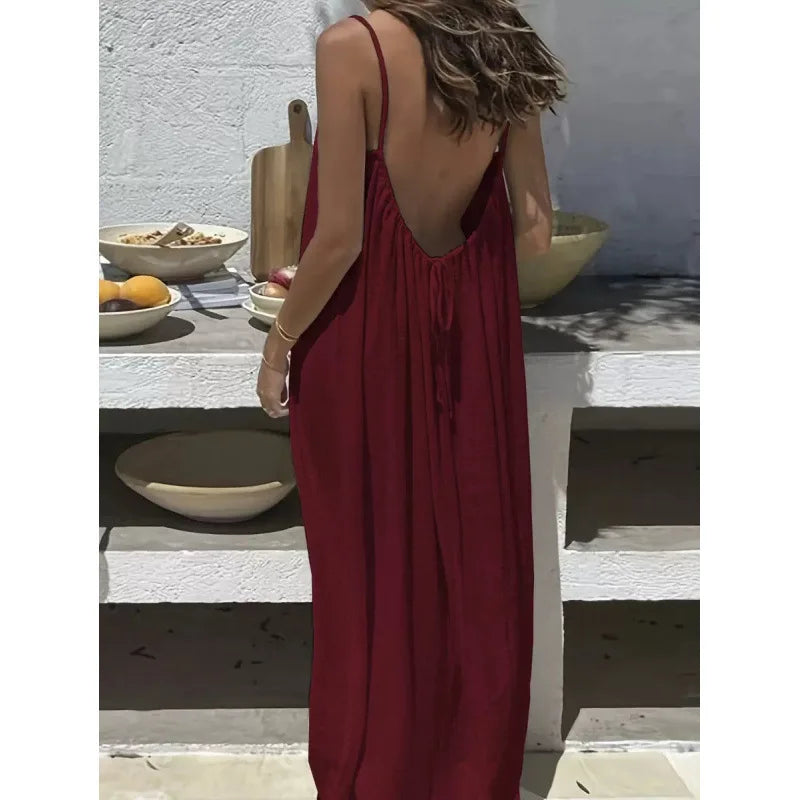 Serene Strapless Maxi Dress