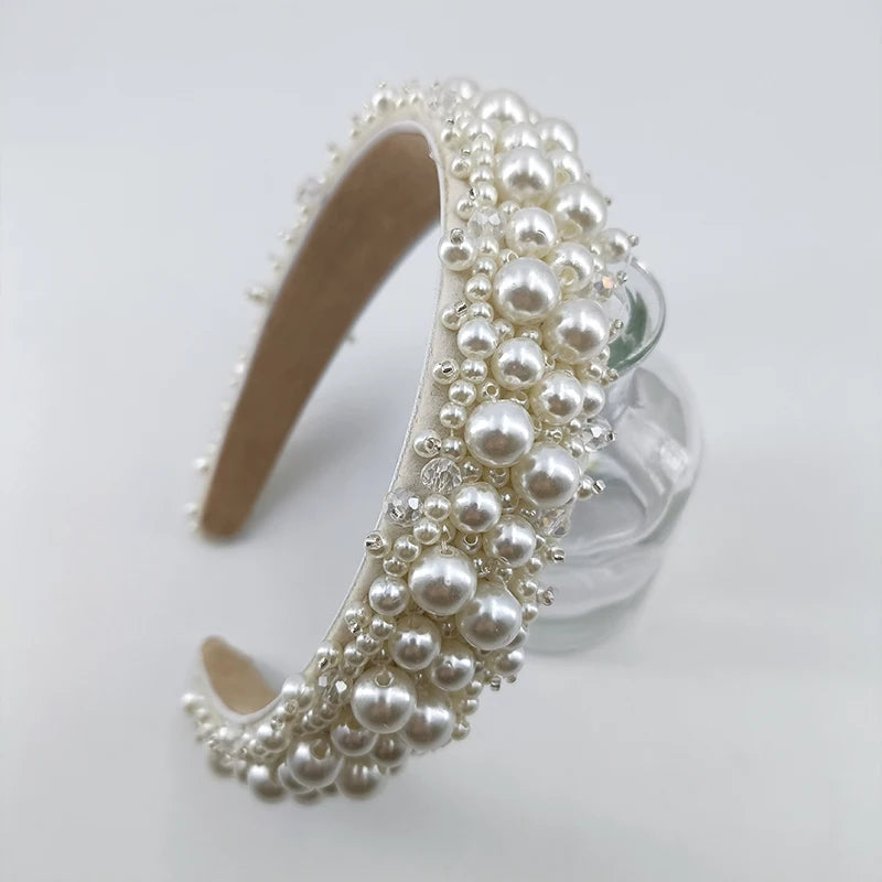 Pearl Crystal Headband
