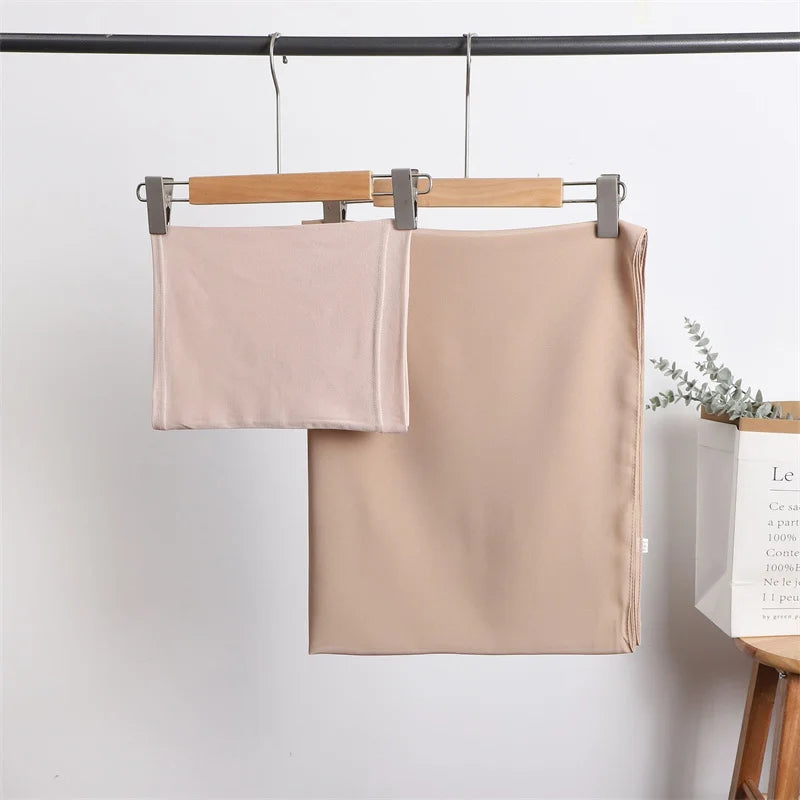 2-Piece Instant Chiffon Hijab Set with Undercap