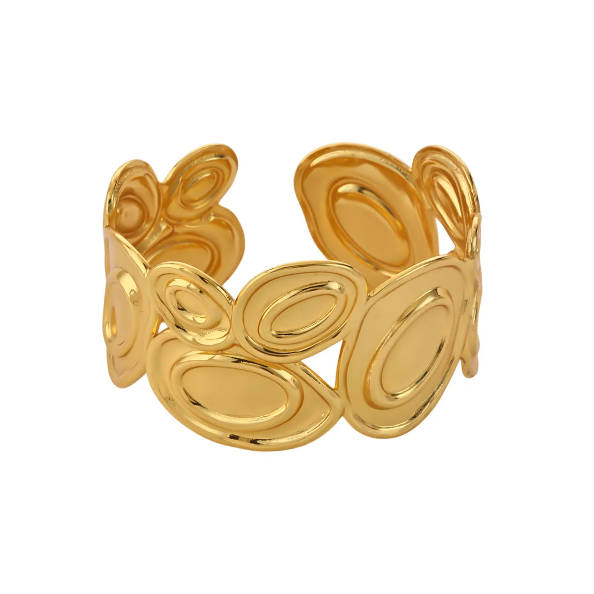Geometric Bullet Stainless Steel Bangle