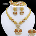 Royal Bloom Gold Jewelry Set
