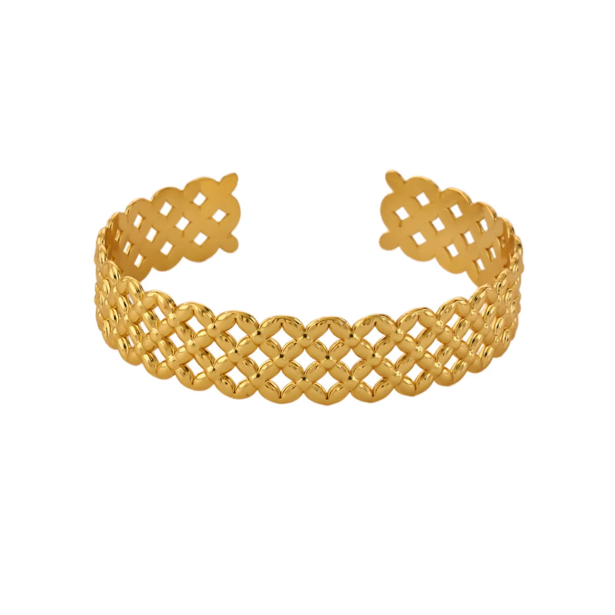 Geometric Bullet Stainless Steel Bangle