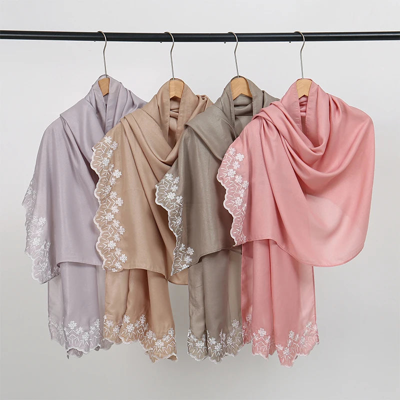 Soft Jersey Hijab – Lightweight Stretch Headscarf | 70×180 cm