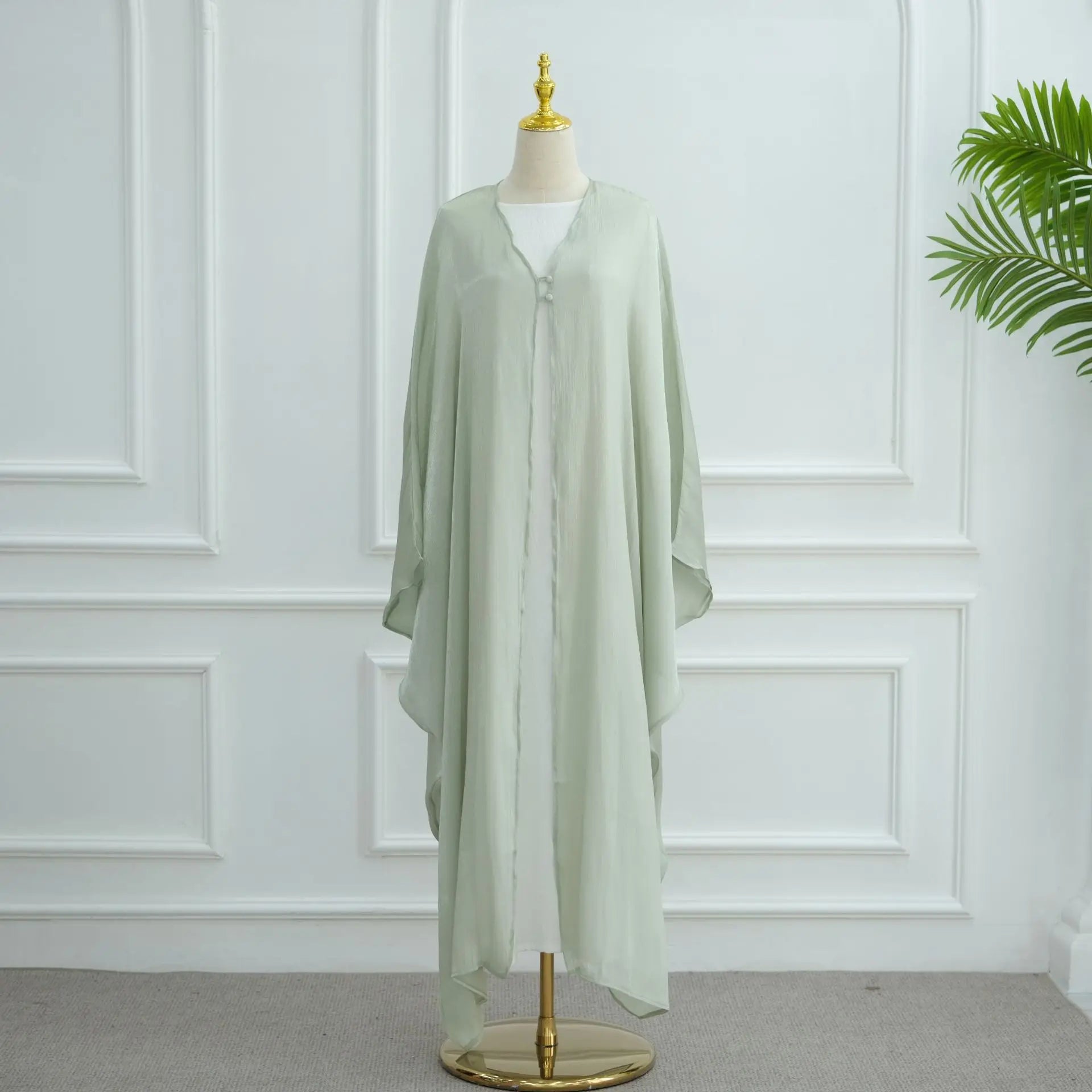 Open Cardigan Abaya Kaftan Robe