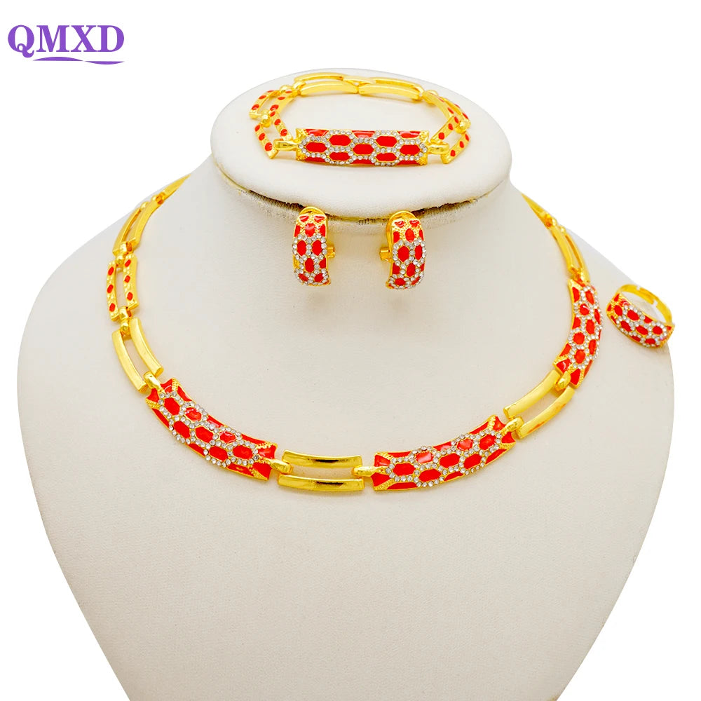 Luxury Crystal Jewelry Set