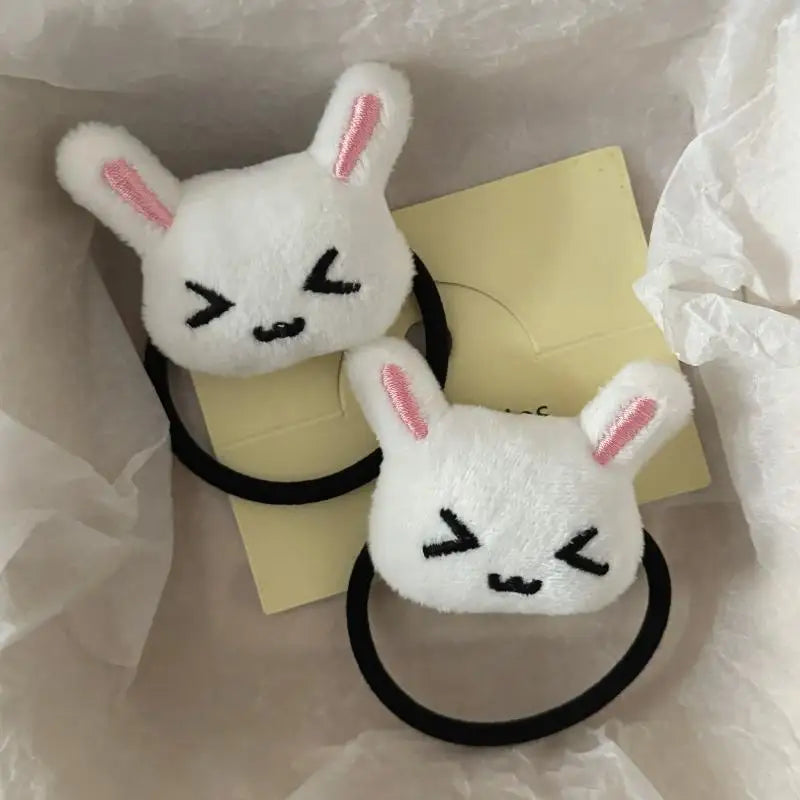 Plush Bunny Rabbit Hair Tie