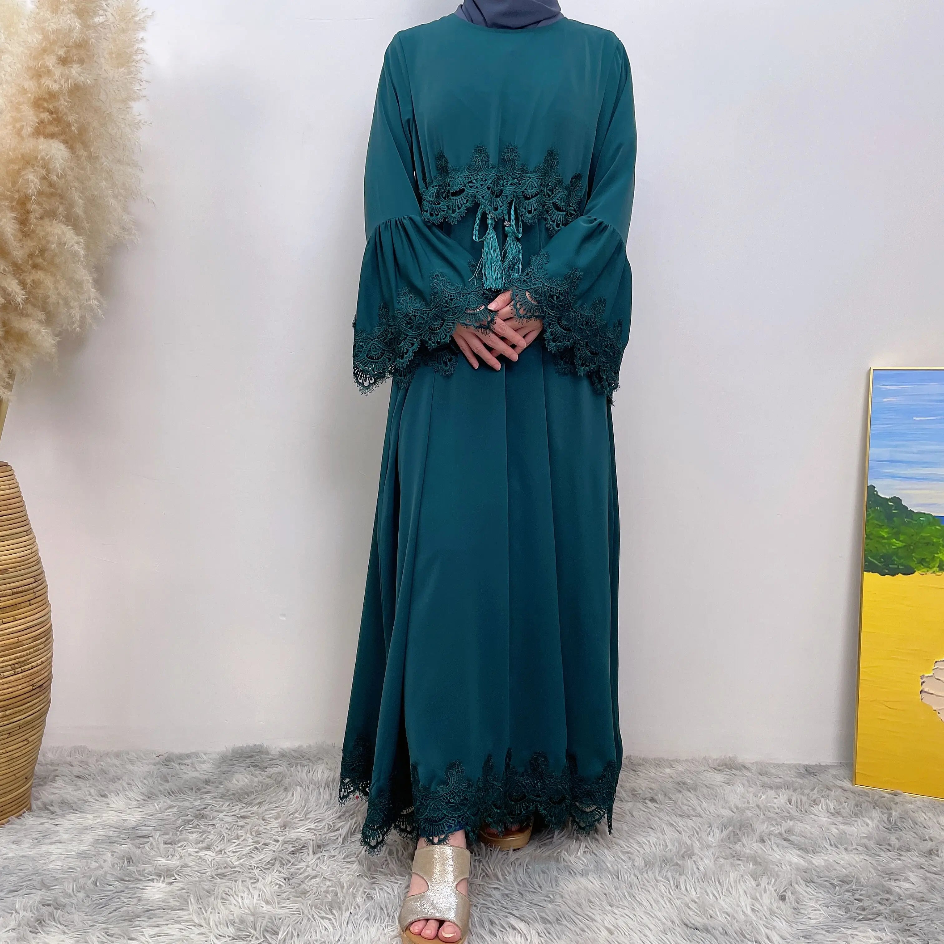 Modest Maxi Kaftan Hijab Caftan Dress