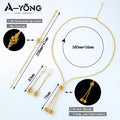 Royal Gold Beads Jewelry Set