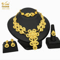 Golden Blossom Bridal Jewelry Set