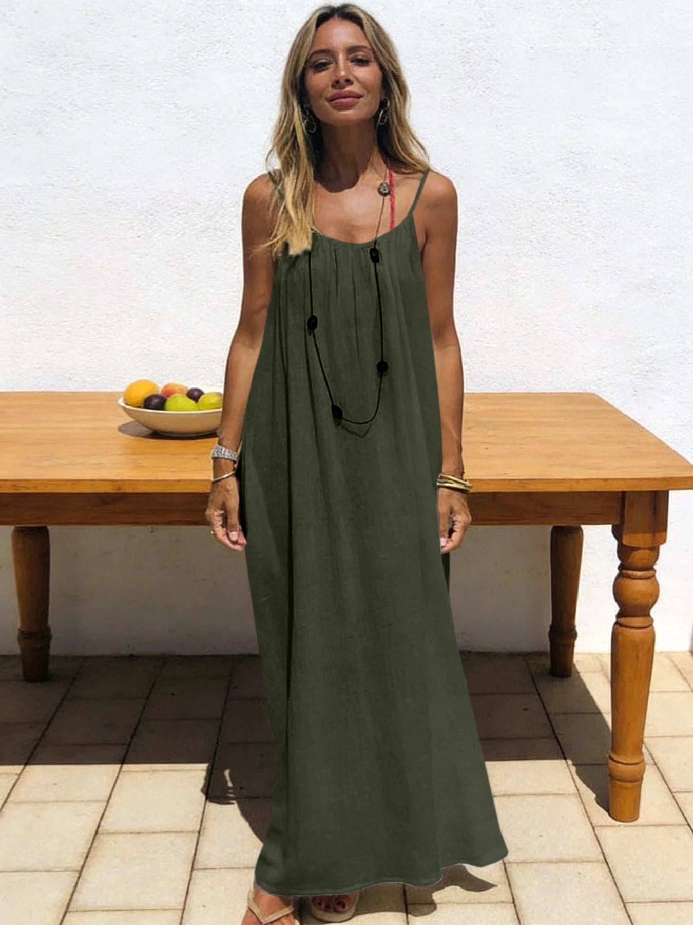 Serene Strapless Maxi Dress