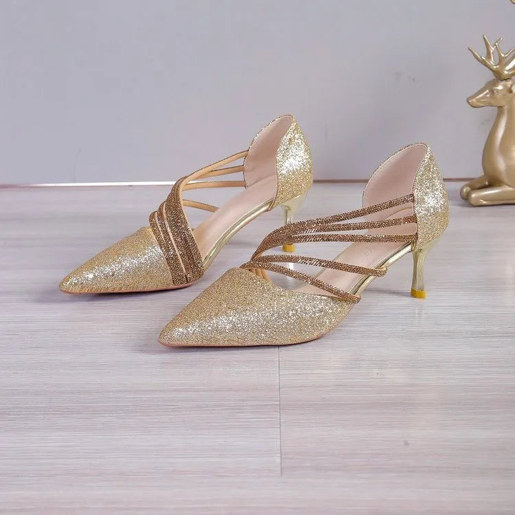 Velvet Suede Low-Heel Comfort Sandals