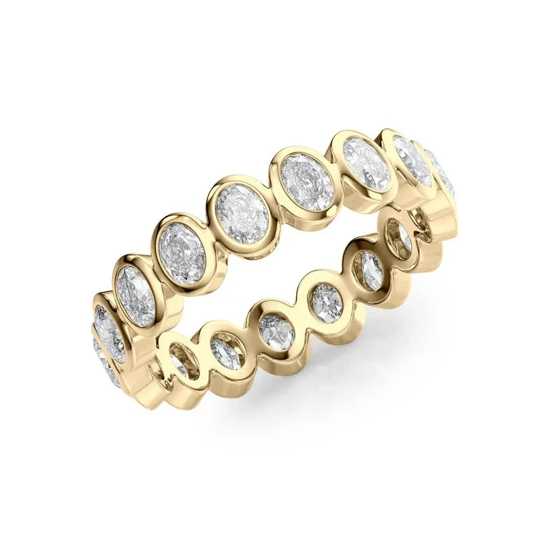 Golden Radiance Zircon Ring