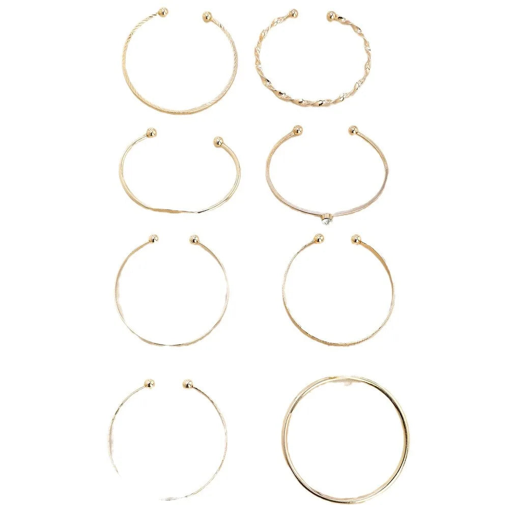 8pcs/set Urban Edge Bangle