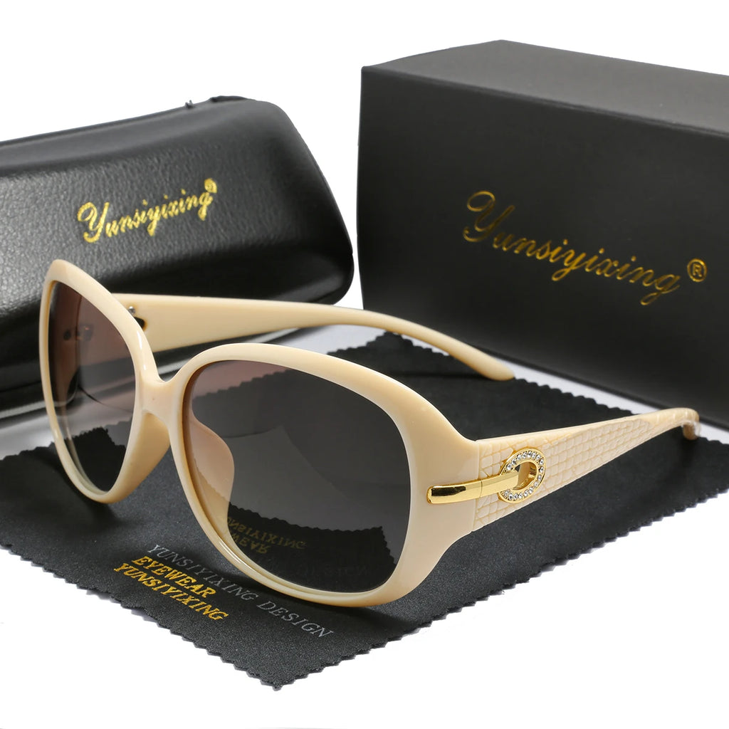 Women's Butterfly Sunglasses – Polarized UV400 Mirrored Lenses