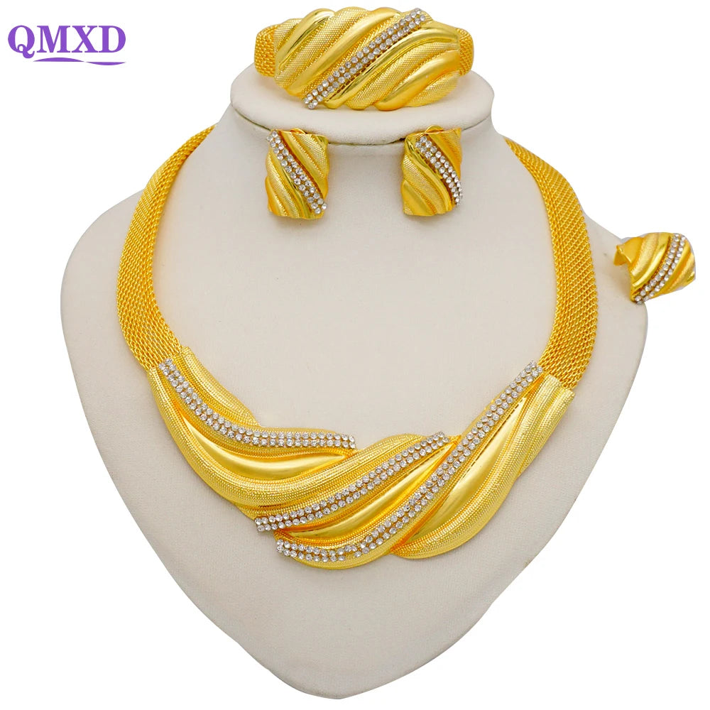 Luxury Crystal Jewelry Set