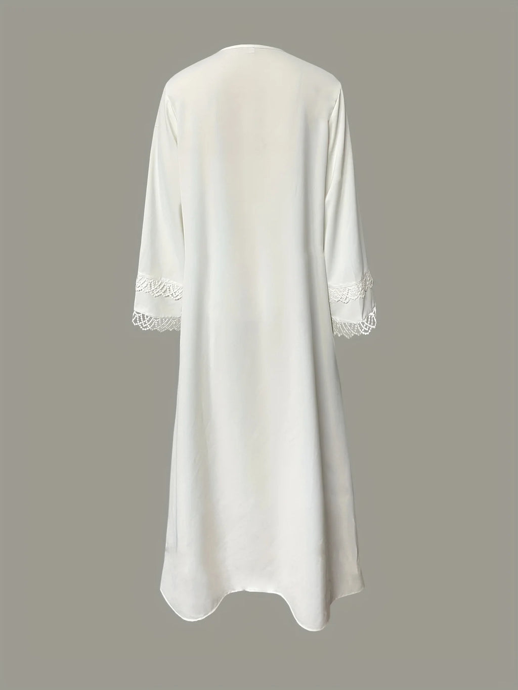 Lace Cardigan Open-Front Beach Cover-Up Abaya