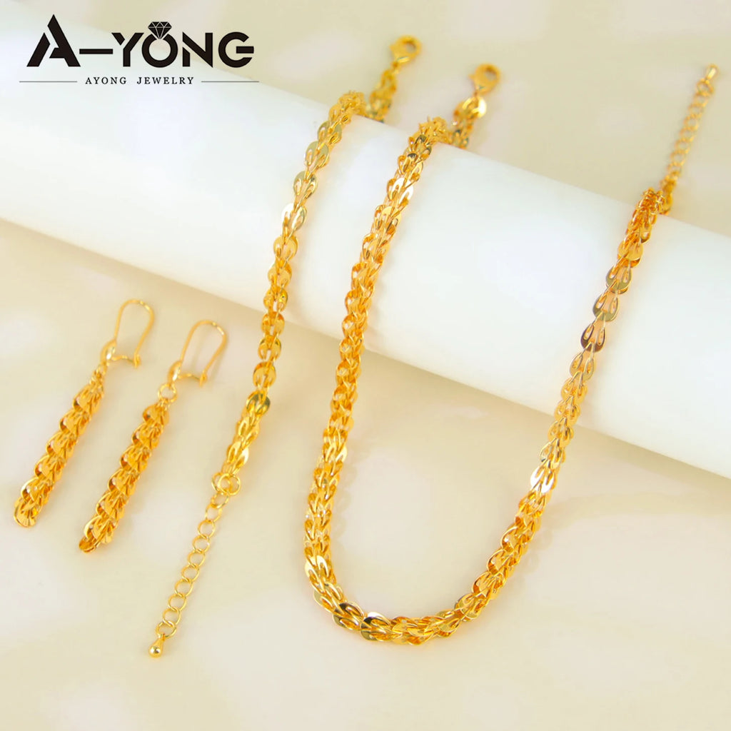 Dubai Royal Bridal Jewelry Set