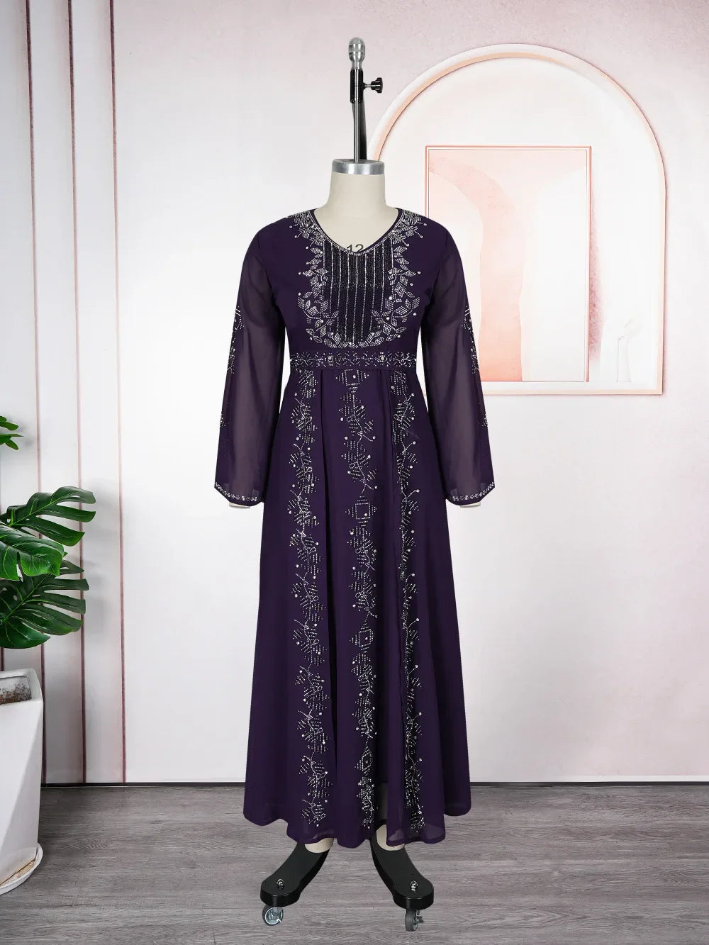 Luxury African Dubai Caftan Evening Party Abaya
