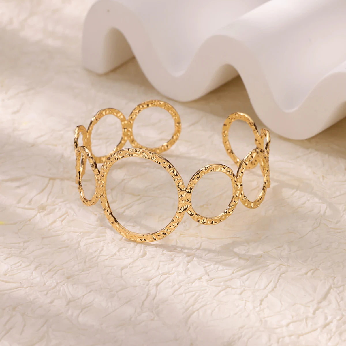 Golden Rebel Cuff Bracelet