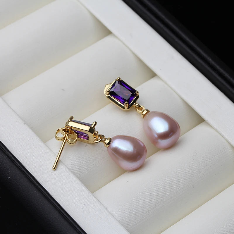 Freshwater Pearl Dangle Earrings