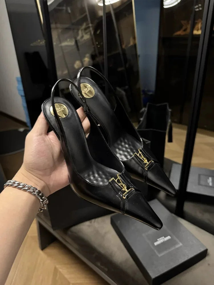 Elegant Slingback Stiletto Heels