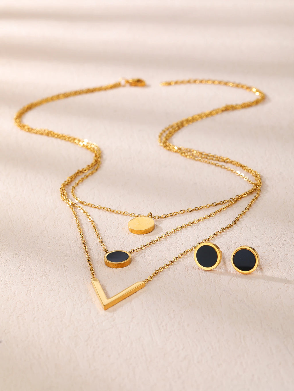 3 piece Bohemian Shell Jewelry Set