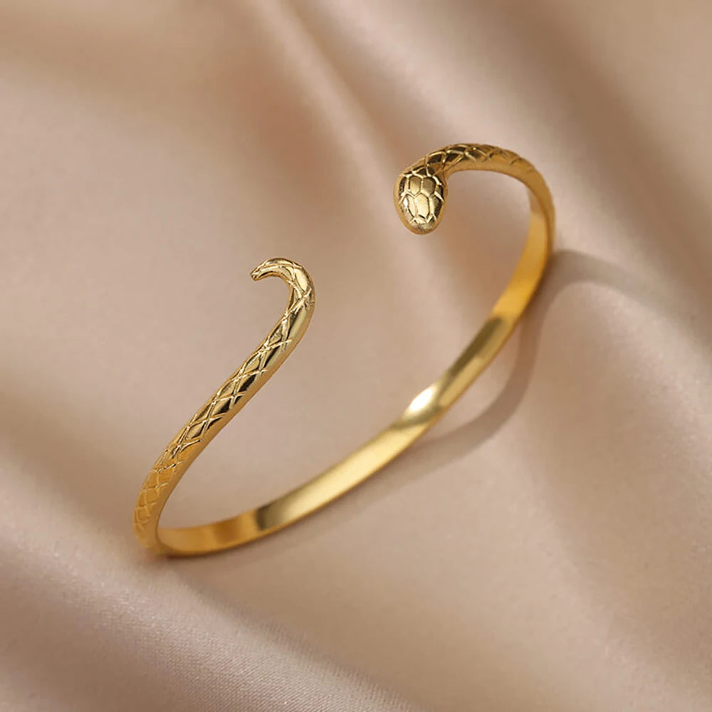 Golden Rebel Cuff Bracelet