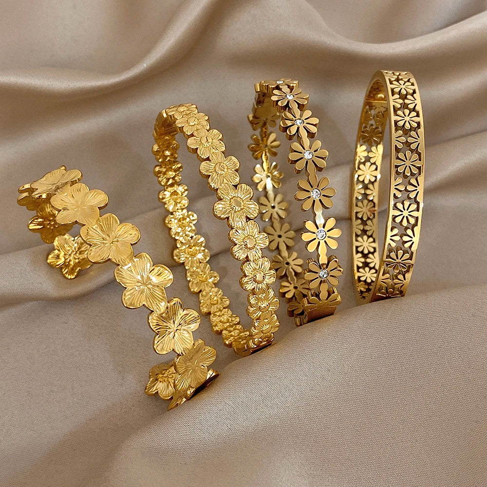 Luxe Heart Cuff Bracelet