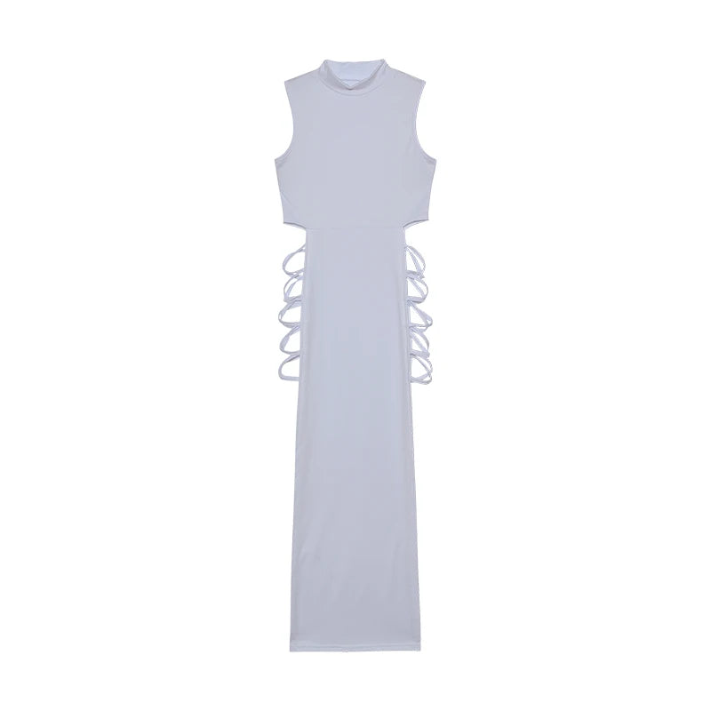 Midnight Cross Bodycon Dress