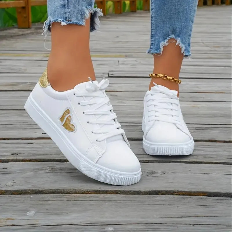 Women's Leopard Print Canvas Shoes – Casual Flat Slip-Ons