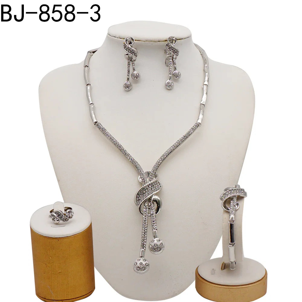 Luxury Crystal Jewelry Set