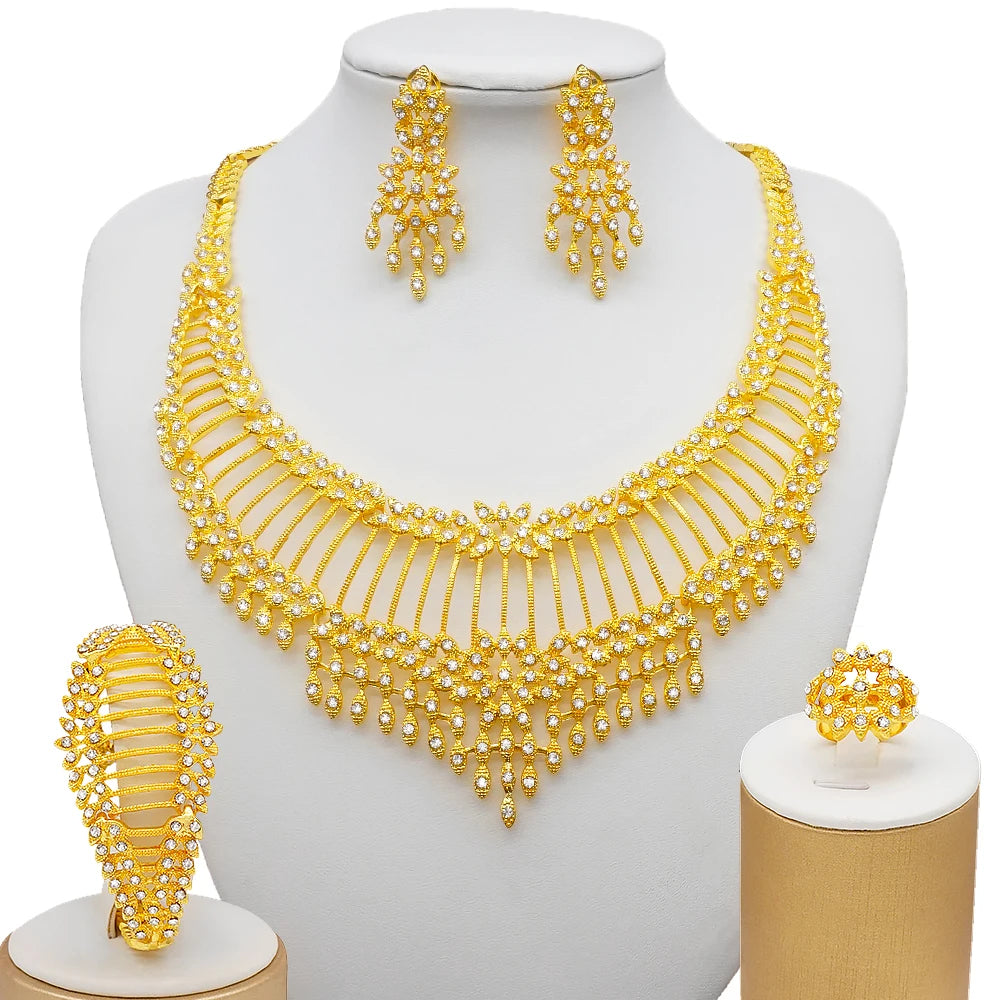 Luxury Crystal Jewelry Set
